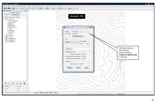 Modelagem Digital de Terreno Tutorial SPRING