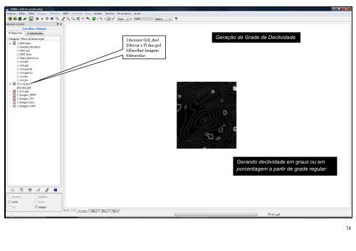 Modelagem Digital de Terreno Tutorial SPRING