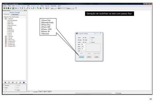 Modelagem Digital de Terreno Tutorial SPRING