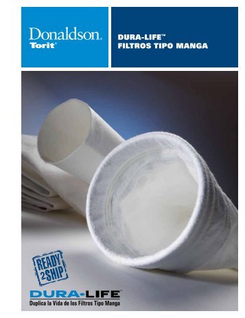 Dura-Lifeâ¢ fiLtros tiPo manga - QuimiNet.com