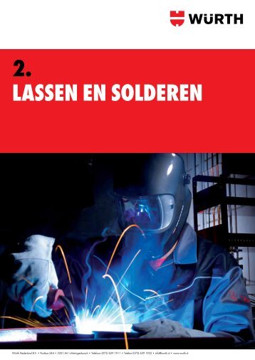 2. lassen en solderen - WÃ¼rth Nederland