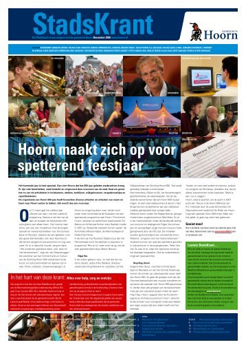 StadsKrant - Gemeente Hoorn