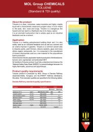 Data sheet - Toluene (pdf, 205 kB) - Mol