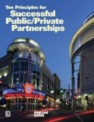 Ten Principles for Successful Public/Private Partnerships - City of ...