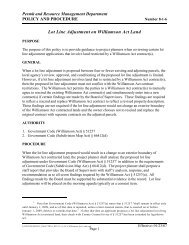 Lot Line Adjustment on Williamson Act Land - Sonoma County