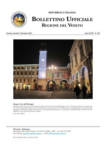 Bur N 102 Del 11 Dicembre 2012 - Associazione Realtà Veneta