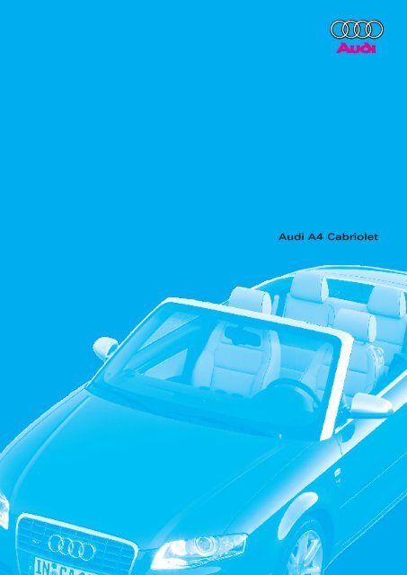 Audi A4 Cabriolet - H-kan.se