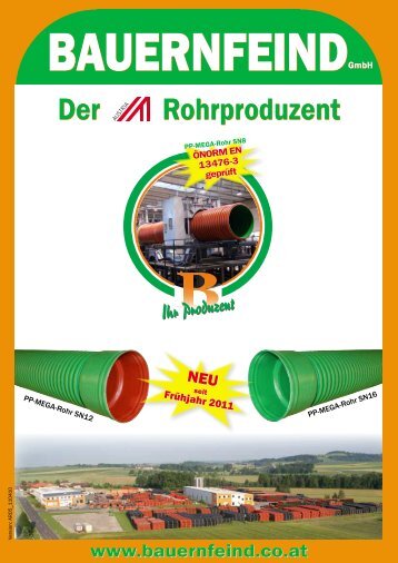 Der Rohrproduzent - Bauernfeind GmbH