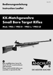 Kk Matchgewehre Small Bore Target Rifles Textfiles Com