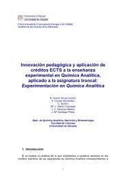 Experimentación en Química Analítica