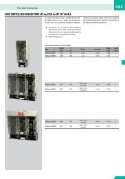FUSE SWITCH-DISCONNECTORS LTL4a SIZE 4a UP TO 1600 A