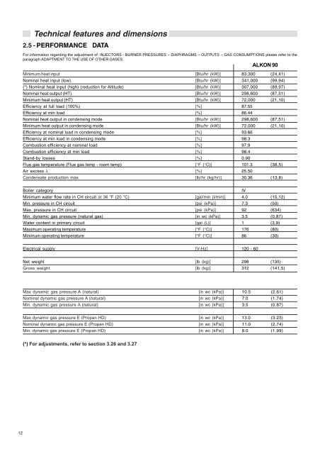 Installation Manual - Unical Lattner Condensing Hot Water Boilers