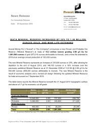 Inata Mineral Reserve Increased By 25% To 1.08 Million Ounces ...