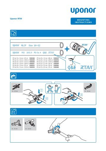 Upo RTM Fitt Mi 1011.indd - Uponor