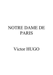 NOTRE DAME DE PARIS Victor HUGO - Pitbook.com