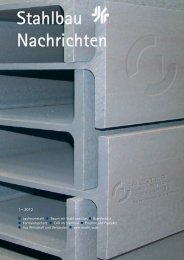 Stahlbau Nachrichten - Verlagsgruppe Wiederspahn