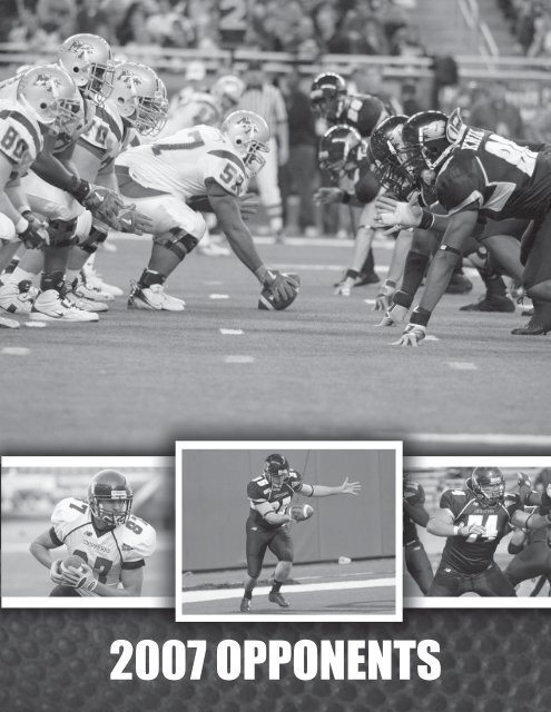 2007 Opponents & 2006 Season Recap - Central Michigan ...