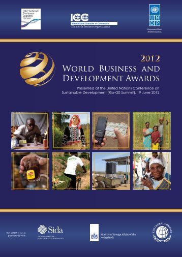 WORld BUSiNESS ANd DEvElOPMENt AwARdS - Eight19