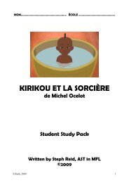 KIRIKOU ET LA SORCIÈRE - Routes Into Languages