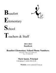 Beaufort Elementary - Union R-XI School District