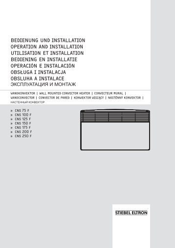 9. Montage - Stiebel Eltron