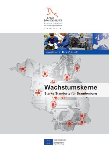 Regionale Wachstumskerne im Land Brandenburg (pdf)