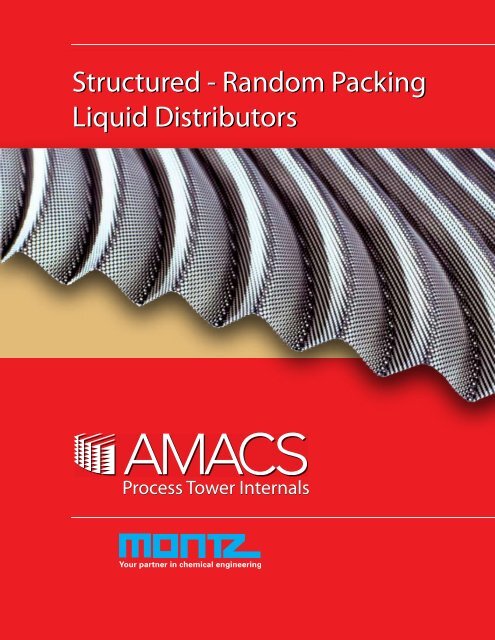 Structured - AMACS Process Tower Internals