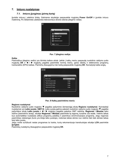 instrukcijoje - Pagalba