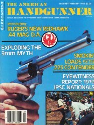 American Handgunner Jan/Feb 1980