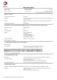 CORTIS RM 100 - Safety Data Sheet - total tec