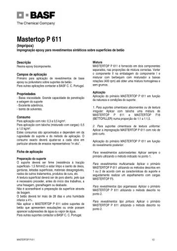 Mastertop P 611 - marcas