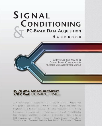 Signal Conditioning and PC-Based Data Acquisition Handbook
