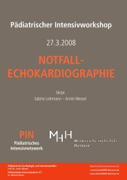 NOTFALL- ECHOKARDIOGRAPHIE