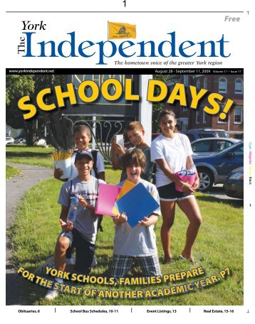 August 28 - September 10, 2009 - The York Independent