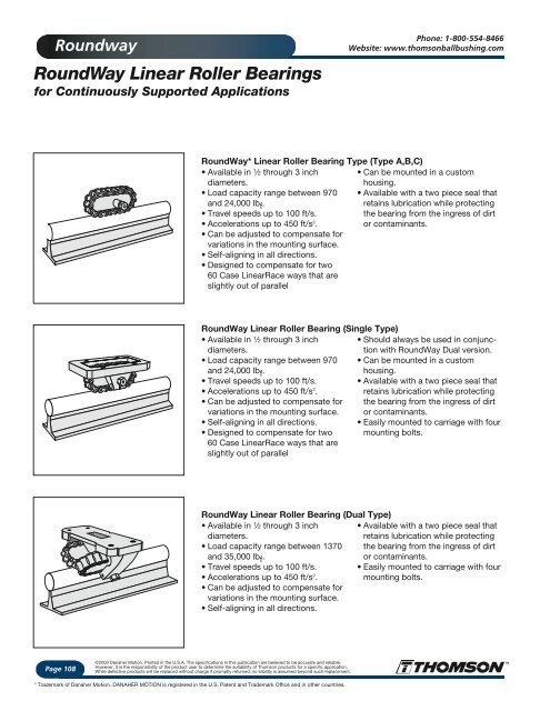 Super Smart Ball Bushing Bearing - Hollin Applications