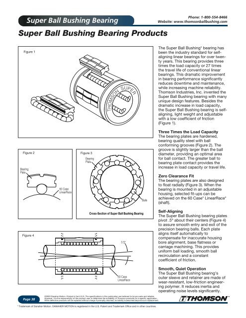 Super Smart Ball Bushing Bearing - Hollin Applications