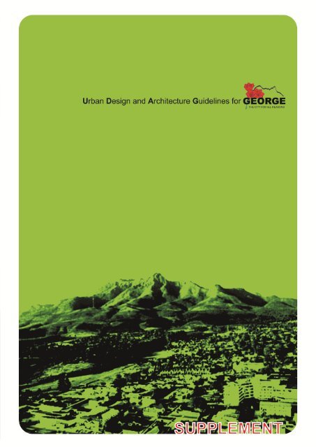 Urban Design and Architecture Guidelines for George