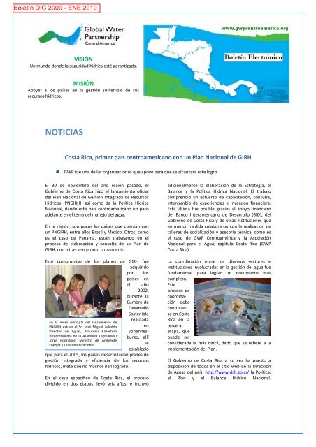 BoletÃ­nes 2010 - Global Water Partnership