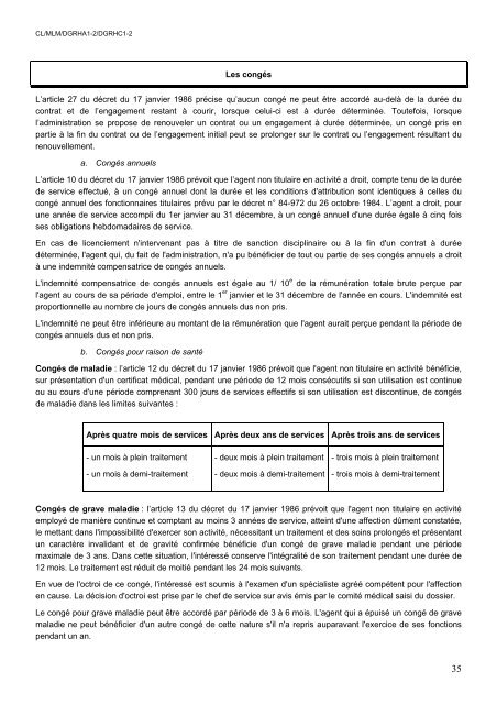 Guide des bonnes pratiques sur le recours aux agents contractuels