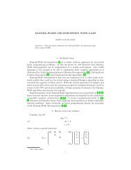 Dantzig-Wolfe Decomposition with GAMS - Amsterdam Optimization ...