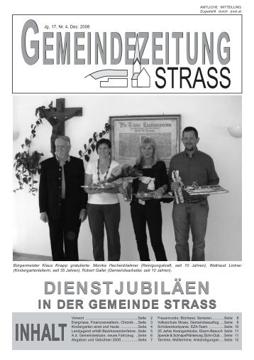 termine - Gemeinde Strass im Zillertal