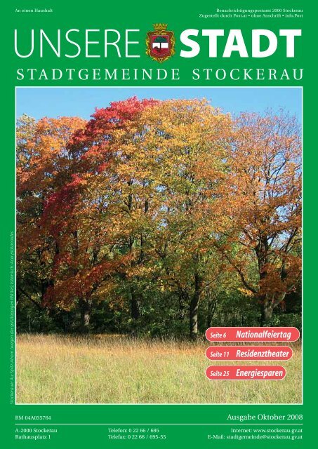 Datei herunterladen (3,17 MB) - .PDF - Stadtgemeinde Stockerau