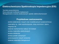 Elektrochemiczna Spektroskopia Impedancyjna (EIS) - Politechnika ...