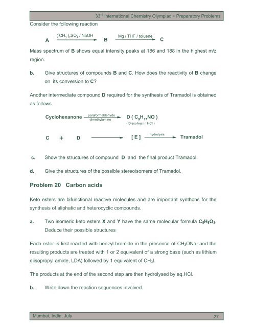 Problem 6 Atomic and molecular orbitals - PianetaChimica.it