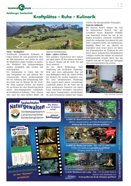 Das Magazin für Berg-Verliebte... Ausgabe Sommer 2011