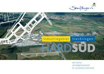 Infoflyer zum Baugebiet Hard-Süd - Steißlingen