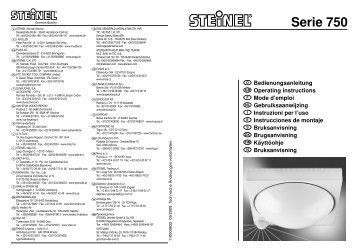 Serie 750 - Steinel