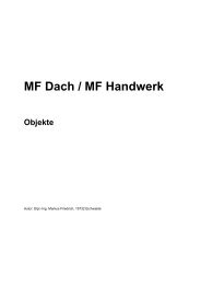 MF Dach / MF Handwerk - Objekte - Friedrich-Datentechnik