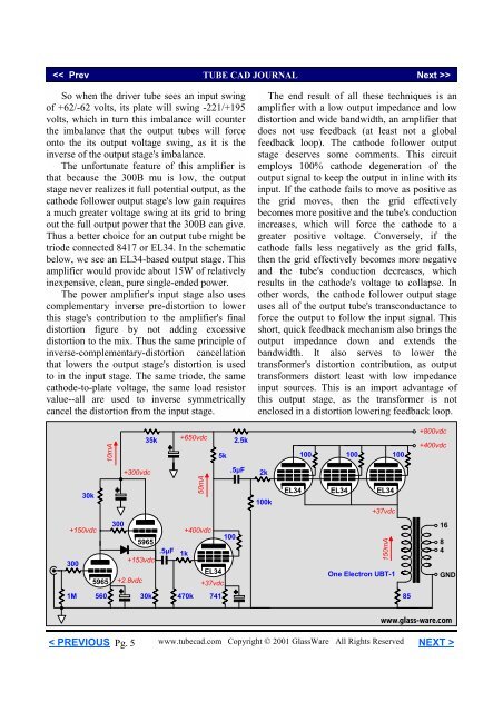 TubeCAD article - Tube CAD Journal