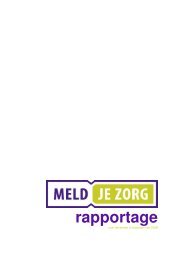 Rapport 1 - Meld je zorg